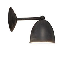 Conzone wandlamp Mat zwart