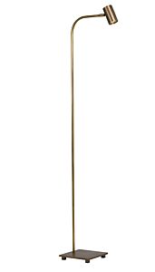 Tubino vloerlamp Donker messing
