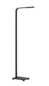 Piana vloerlamp Mat zwart touch dimmer