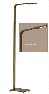 Piana vloerlamp Donker messing touch dimmer