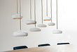 Pebble 8 hanglamp Ecru/wit