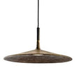 Fluente 38cm hanglamp Donker messing
