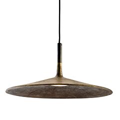 Fluente 38cm hanglamp Donker messing