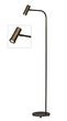 Tubana vloerlamp Donker messing