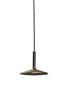 Fluente small 18cm hanglamp Donker messing