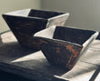 Houten bakjes